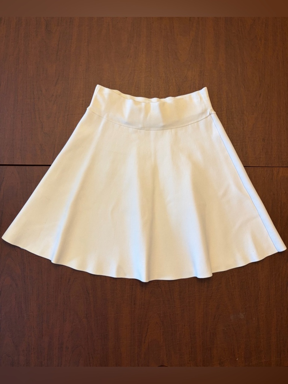 Club Monaco White Circle Skirt